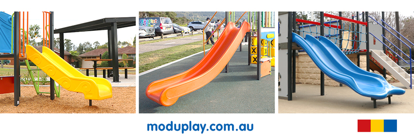 Rotomoulded Plastic Slides For Playgrounds