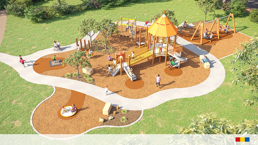Bigger park or school playground with price above 75k AUD