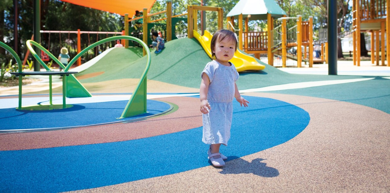 Soft-fall_safety playground surfacing