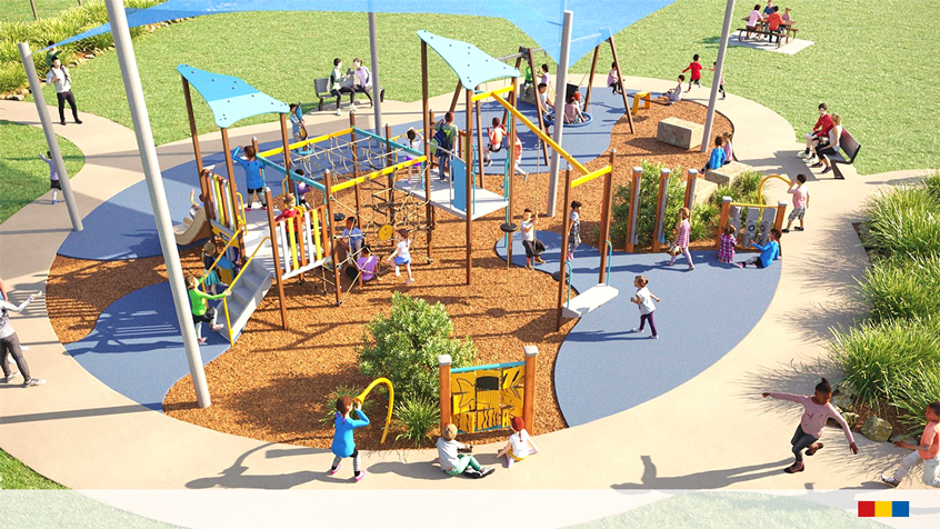 How much does a playground cost - Public park playground