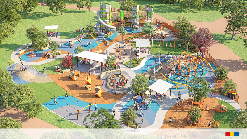 The largest playgrounds can cost above million AUD